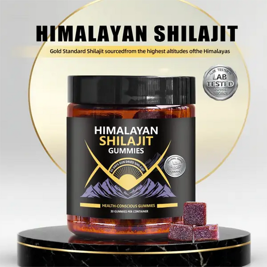 WISHCA Himalayan Shilajit 30 Gummies: Your All-in-One Natural Energy & Wellness Booster